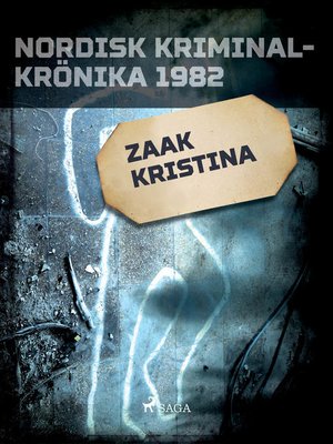cover image of Zaak Kristina